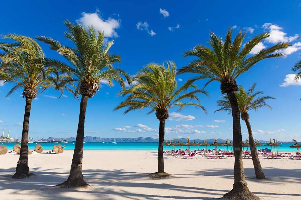 Apartment Oiza Garden At Alcudia Beach With Wifi And Aacc, Bahiablanca Spain